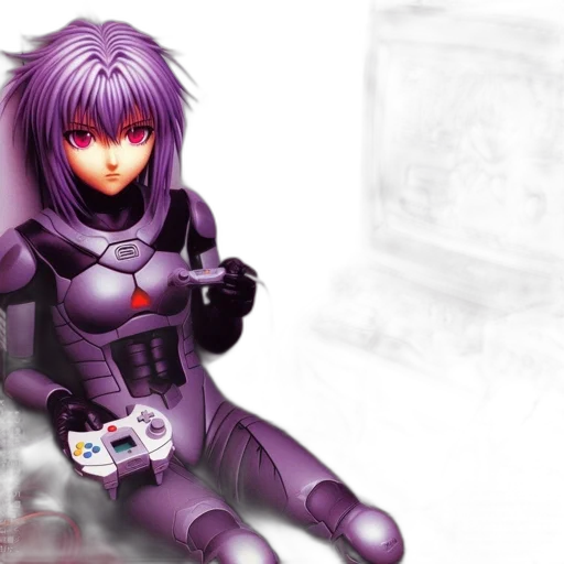 robot, weapon, 3d render, concept art transparent PNG cut-out