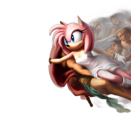 concept art, fantasy art, 3d render, comic book art transparent PNG cut-out