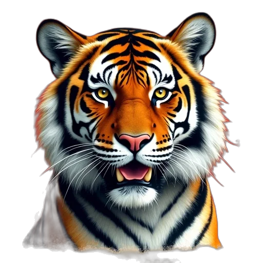 animal, face, creature, photorealistic transparent PNG cut-out