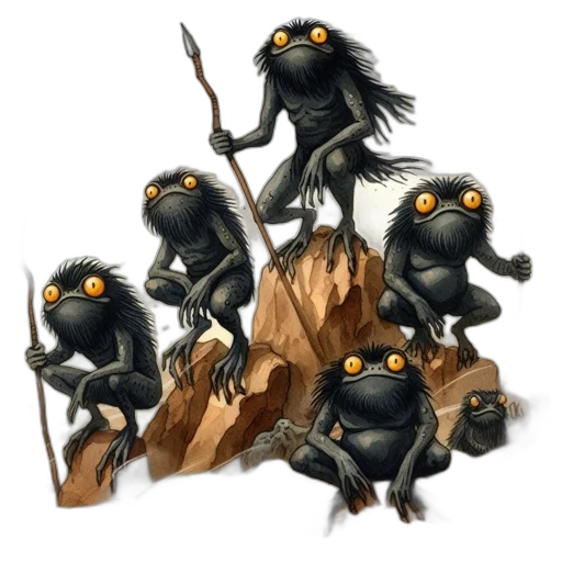 creature, staff, animal, dragon transparent PNG cut-out