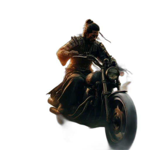 jacket, weapon, concept art, photorealistic transparent PNG cut-out