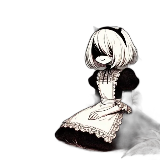 mask, dress, creature, flower transparent PNG cut-out