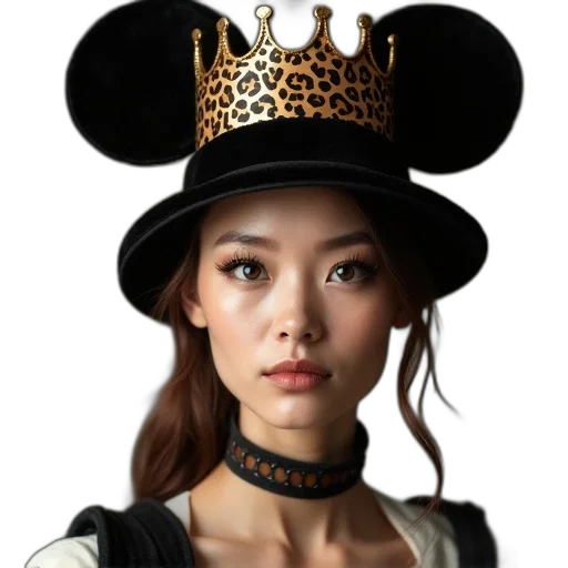 crown, hat, jewelry, face transparent PNG cut-out