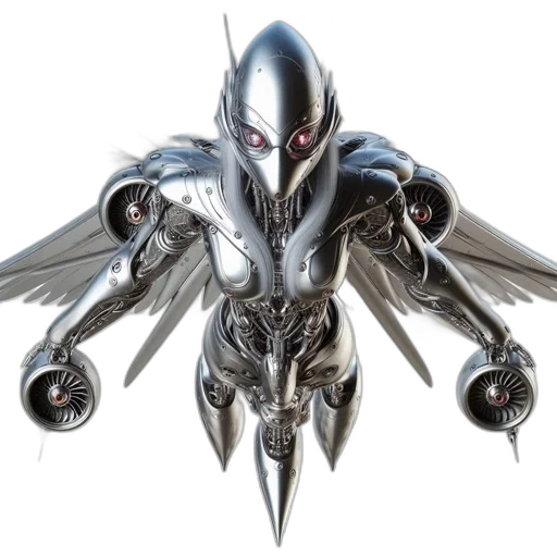 dragon, creature, robot, jewelry transparent PNG cut-out