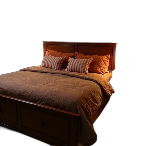 furniture, 3d render, photorealistic, earth tones transparent PNG cut-out