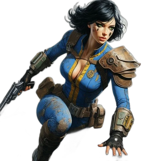 weapon, concept art, fantasy art, comic book art transparent PNG cut-out