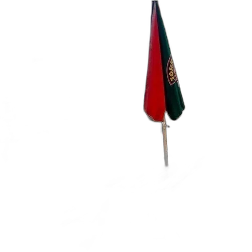 staff, umbrella, weapon, hat transparent PNG cut-out