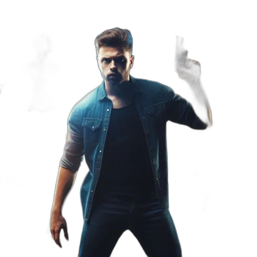 jacket, concept art, 3d render, pixel art transparent PNG cut-out