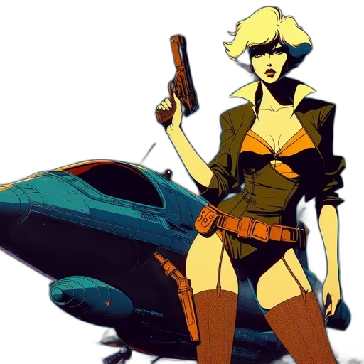 weapon, concept art, comic book art, cartoon transparent PNG cut-out