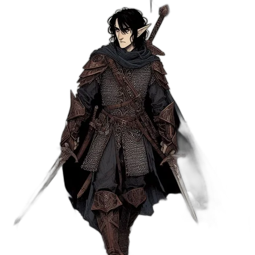 sword, staff, weapon, jacket transparent PNG cut-out