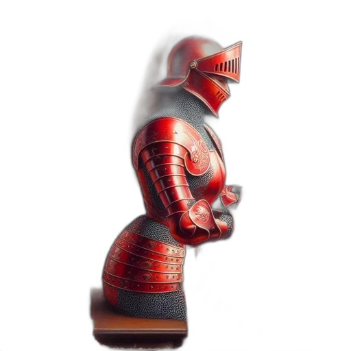 robot, mask, dress, 3d render transparent PNG cut-out