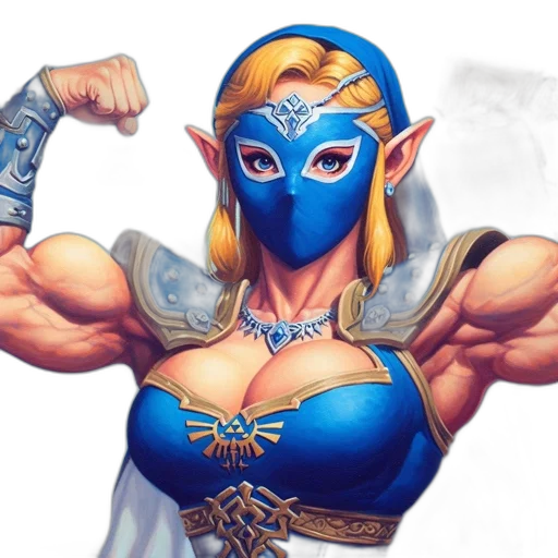 mask, weapon, jewelry, fantasy art transparent PNG cut-out