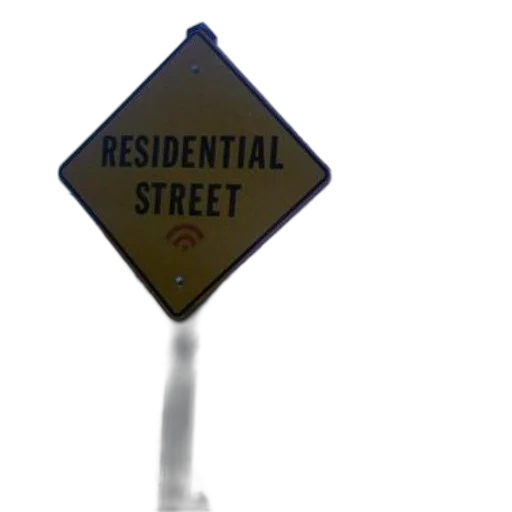 3d render, concept art, city street, yellow transparent PNG cut-out