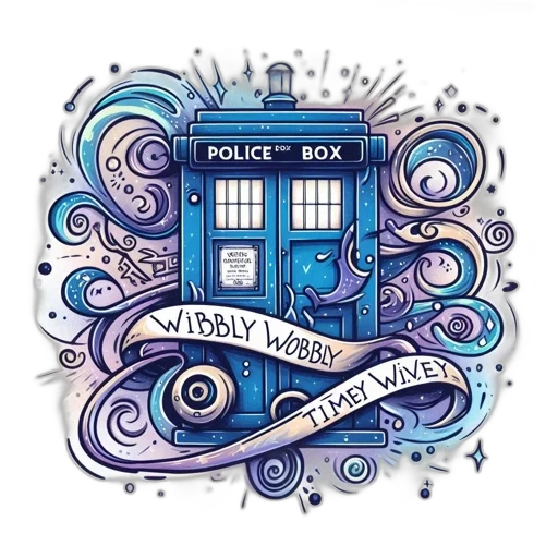 concept art, outer space, blue, artistic transparent PNG cut-out