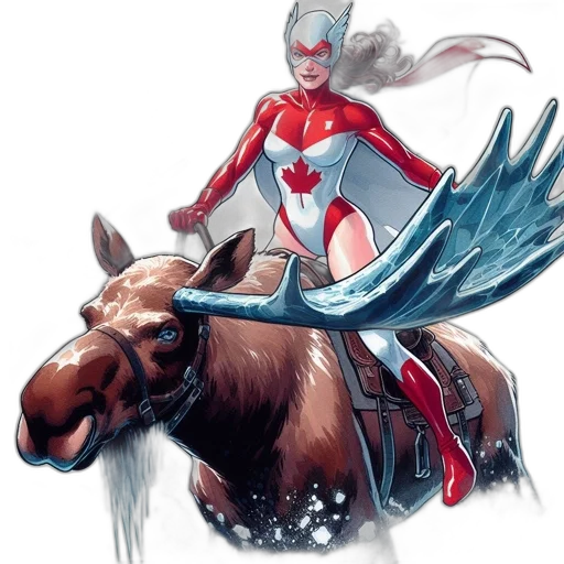 concept art, comic book art, fantasy art, female transparent PNG cut-out