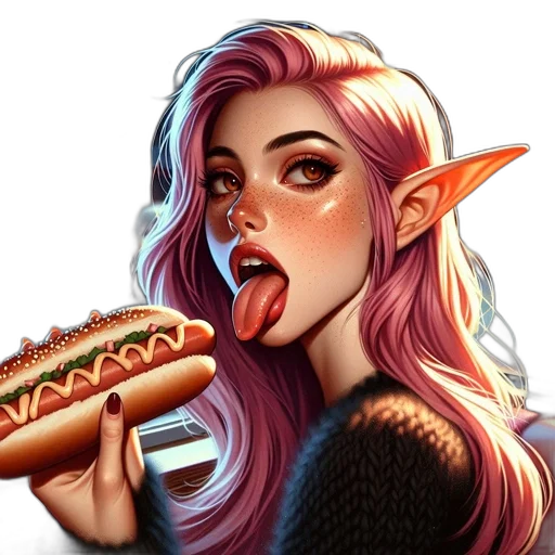food, staff, fantasy art, pixel art transparent PNG cut-out