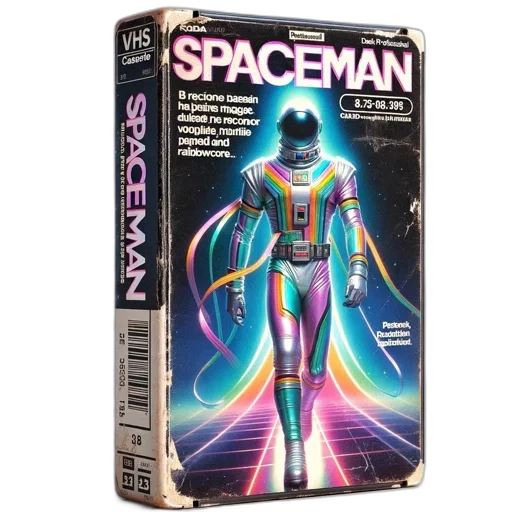 concept art, comic book art, outer space, vintage transparent PNG cut-out