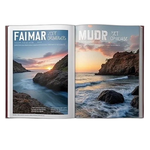 digital, photography, magazine, cover transparent PNG cut-out