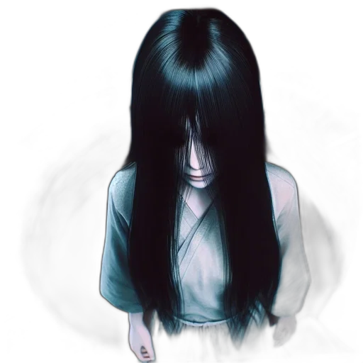 hair, mask, face, creature transparent PNG cut-out