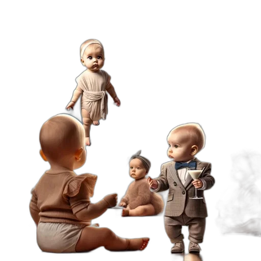 3d render, concept art, photorealistic, oil painting transparent PNG cut-out
