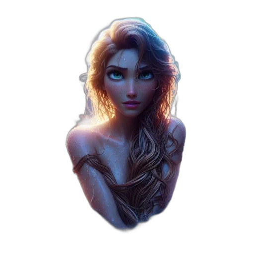 face, jewelry, crown, dress transparent PNG cut-out
