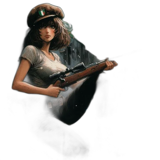 weapon, hat, staff, sword transparent PNG cut-out