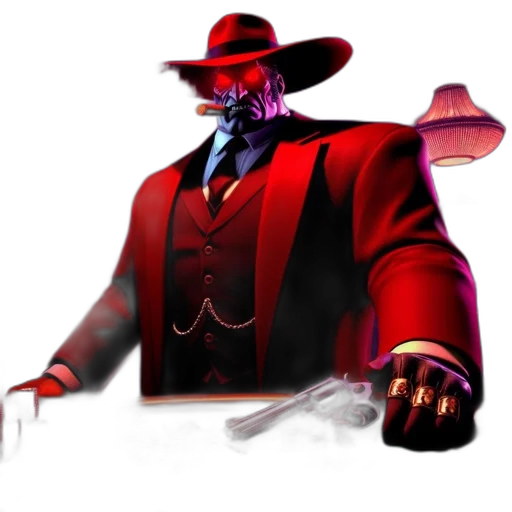 hat, mask, staff, robot transparent PNG cut-out