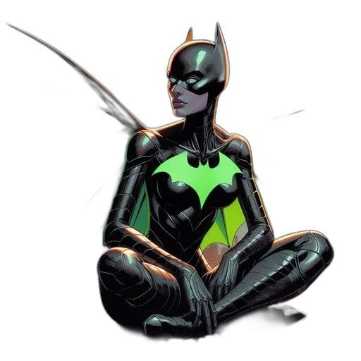 comic book art, concept art, cartoon, 3d render transparent PNG cut-out