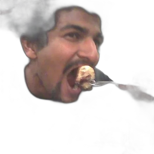 food, face, staff, creature transparent PNG cut-out