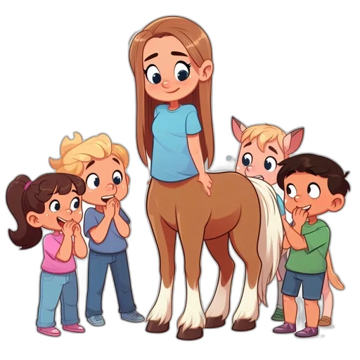 animal, creature, staff, hair transparent PNG cut-out