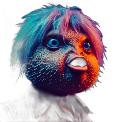 mask, animal, creature, face transparent PNG cut-out
