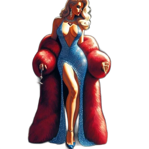 dress, crown, furniture, comic book art transparent PNG cut-out