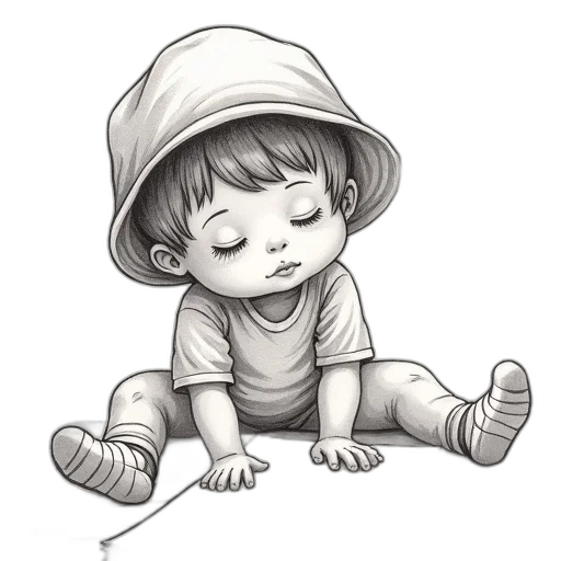hat, staff, weapon, creature transparent PNG cut-out