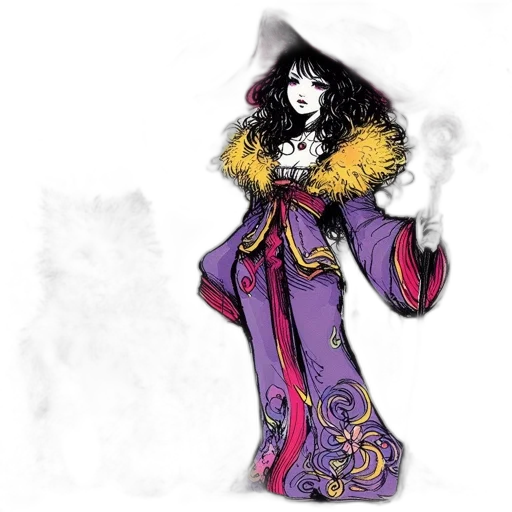 jacket, dress, concept art, fantasy art transparent PNG cut-out