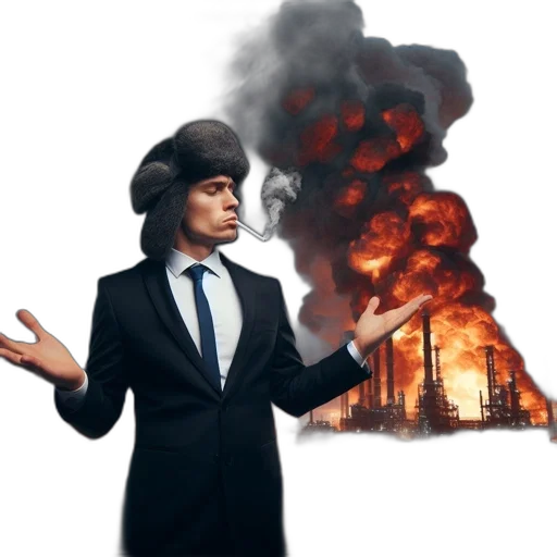 hat, concept art, fire, suited transparent PNG cut-out