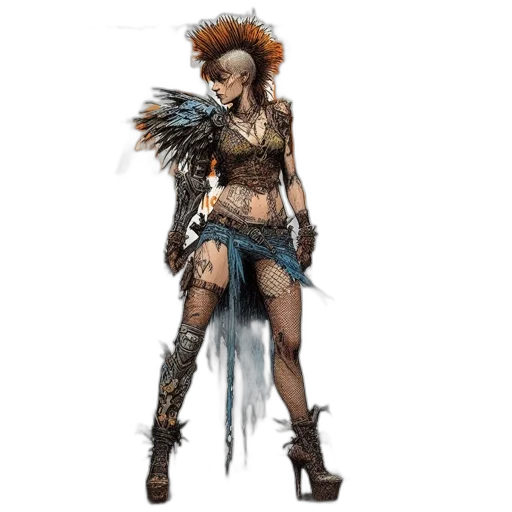 staff, concept art, fantasy art, comic book art transparent PNG cut-out