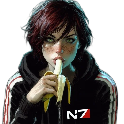 jacket, face, food, weapon transparent PNG cut-out