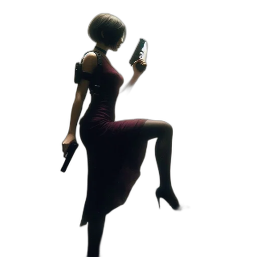dress, weapon, staff, concept art transparent PNG cut-out