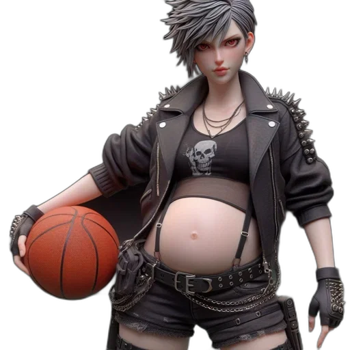 concept art, 3d render, cyberpunk, fantasy art transparent PNG cut-out