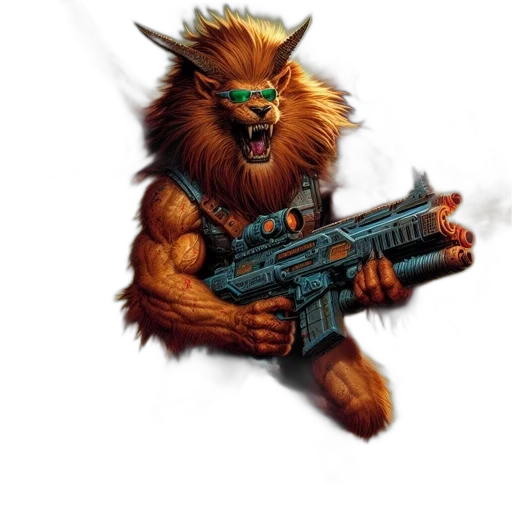 weapon, animal, concept art, pixel art transparent PNG cut-out