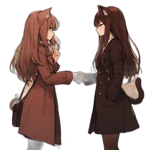 mask, jacket, anime, pixel art transparent PNG cut-out