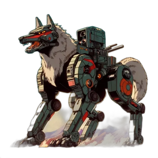 robot, animal, creature, weapon transparent PNG cut-out