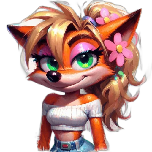 staff, animal, face, flower transparent PNG cut-out