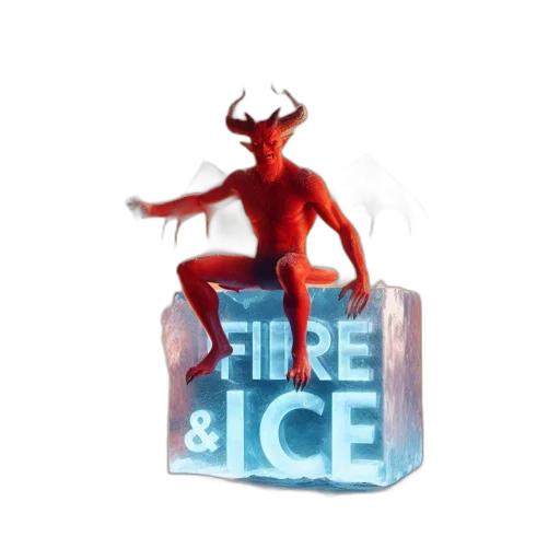 concept art, 3d render, intimidating, demon transparent PNG cut-out