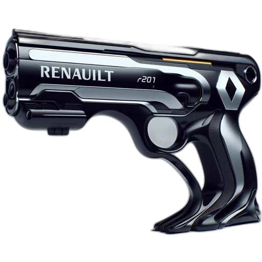 weapon, robot, 3d render, concept art transparent PNG cut-out