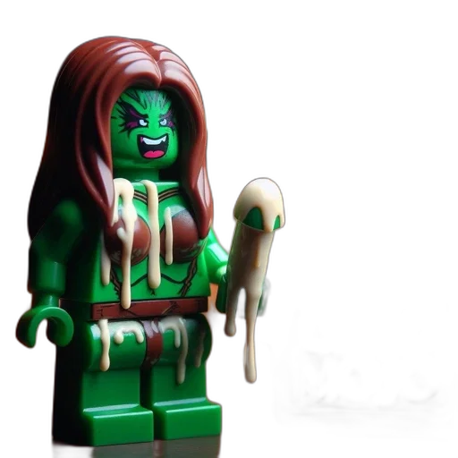 creature, staff, jewelry, hair transparent PNG cut-out