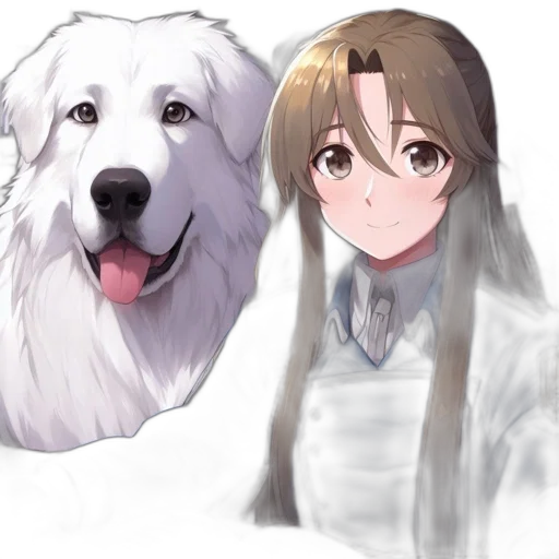 animal, creature, staff, face transparent PNG cut-out