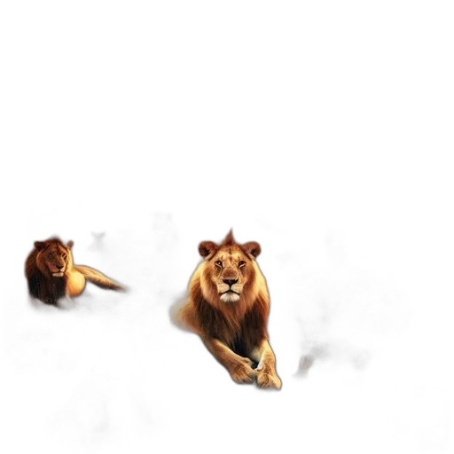 animal, crown, creature, concept art transparent PNG cut-out