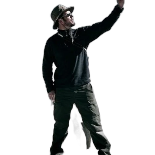 staff, jacket, hat, concept art transparent PNG cut-out