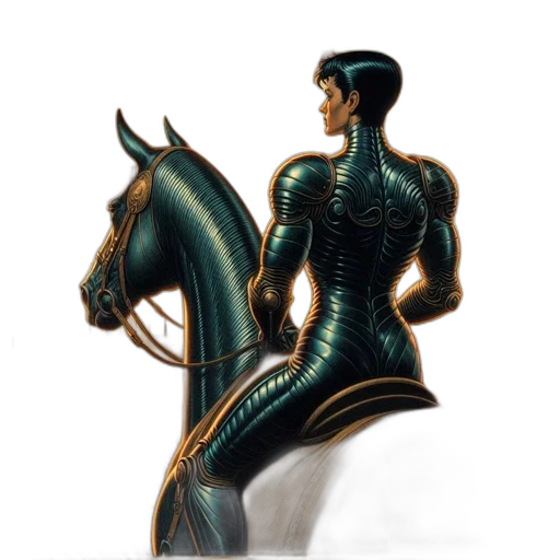robot, dragon, sword, dress transparent PNG cut-out